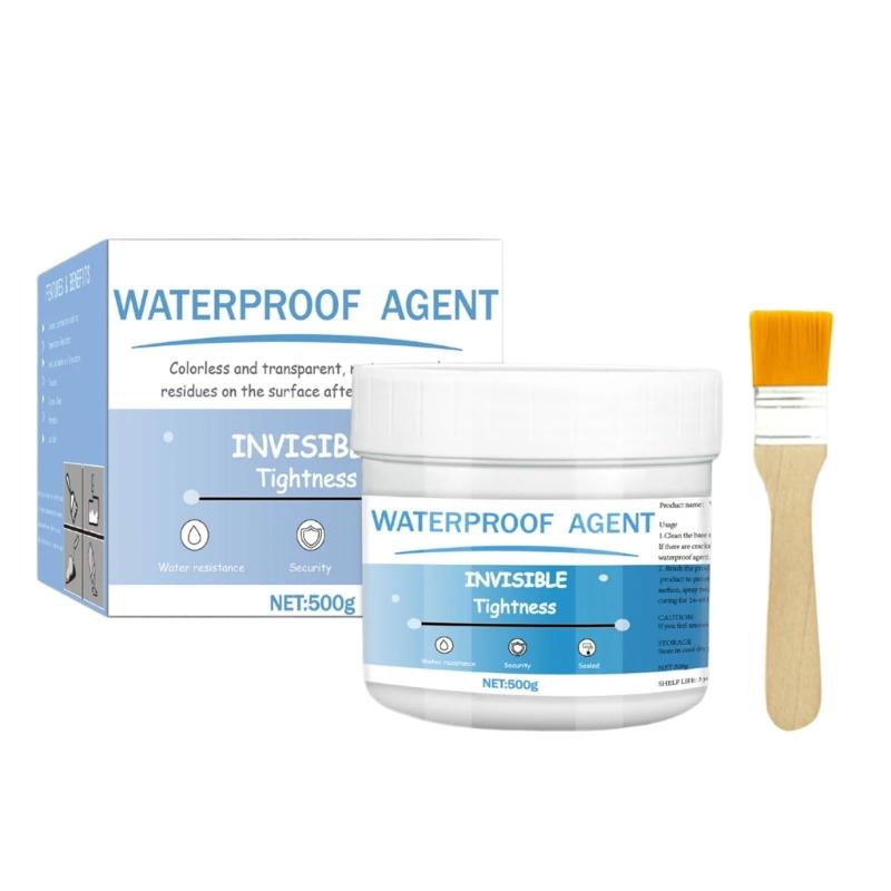 Clear Waterproof Sealant 300g/500g Invisible Water Resistant Glues Waterproof Coating Glues for Sealing Joints & Cracks