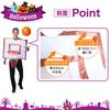 (RONGUI) Halloween Cosplay, Fun Adult Basketball Goal Party Supplies, Fun Costume (Basketball Goal X Ball)