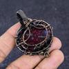 Natural Labradorite Gemstone Copper Wire Wrap Jewelry Pendant 2.29" I5d51