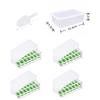 Abay Green Medium Ice Tray Set with Storage Box & Scoop