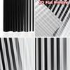 2D flat Photography Backdrop Scene Tapestry Black and White Stripes 100% Polyester Family Party Use for Suitable for home