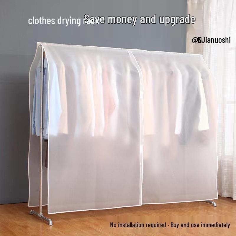 Transparent Hanging Wardrobe Dust Cover for Clothes Suits Coats and Garments 3570₽