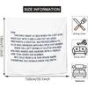 Macide Funny Boutique Tapestry Jersey Shore Letter To Sammi Wall Hanging Jersey Shore Party Decorations for Living Room Bedroom Dorm Home Decor (59.1
