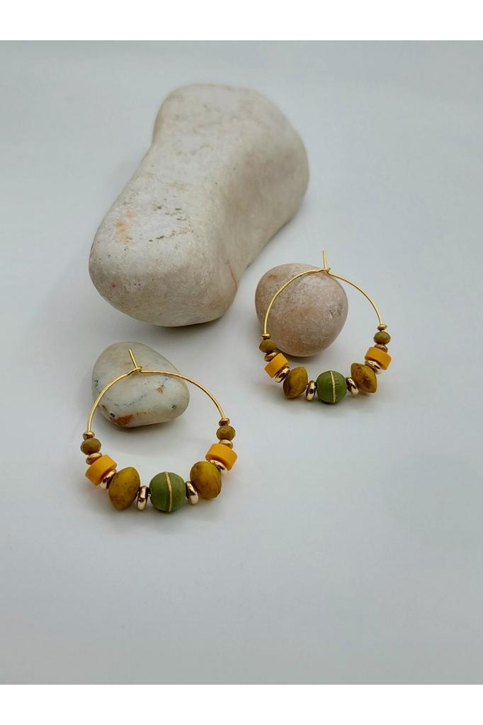 Valentine's Day Birthday Gift Handmade Ethnic Authentic Hippie Bohemian Fashion Jewelry Earrings