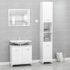 VidaXL 3-piece Bathroom Furniture Set White Chipboard