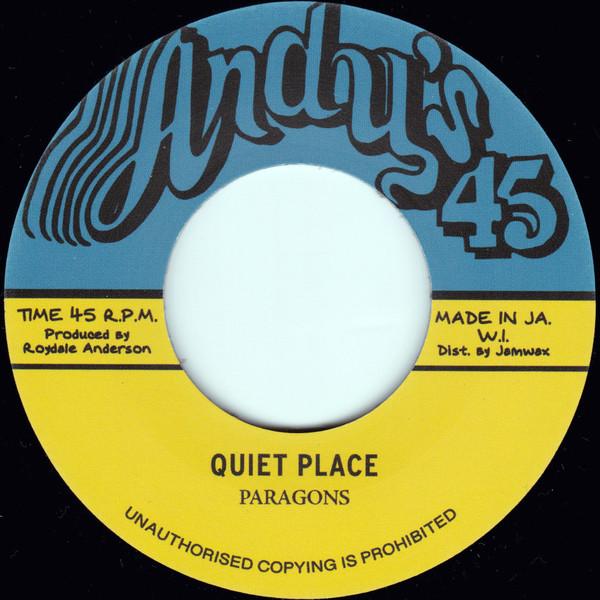 7inch Record PARAGONS / I-ROY - Quiet Place / Noisy Place NONE Andy's 2019 France Reggae, Ska & Dub Used