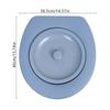 Camping Toilet Seat Cover Light Weight Compact Plastic Toilet Seat Lid Potty Seat Removable Movable Toilet Lid Enduring