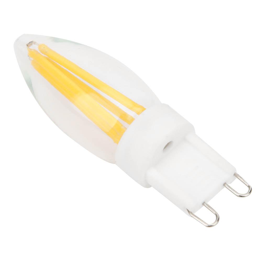 10Pcs G9 Dimmable Long Filament BiPin LED Light Bulb for Home Car Lighting 3W AC220V