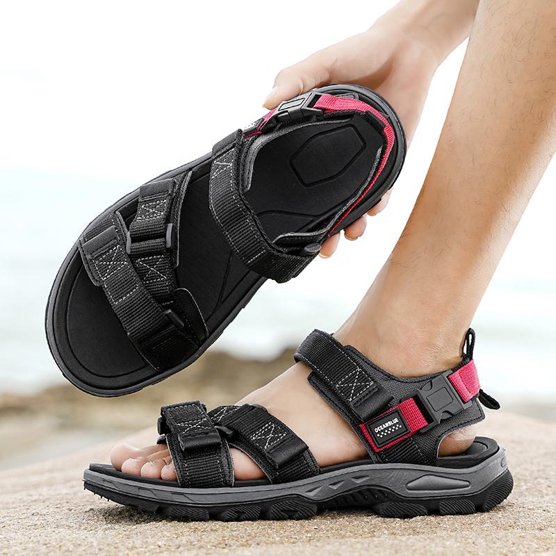 Summer Sports Sandals Men's Large Size Non Slip Beach Shoes Outdoor Beach Shoes