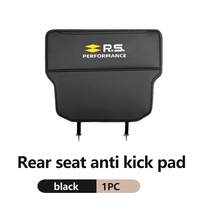 Leather Car Seat Back Protector Mat NXHZD Prevent Dirty Anti Kick Pad For Renault Dacia RS Megan Scenic Logan Laguna Clio 3 4 Kadjar