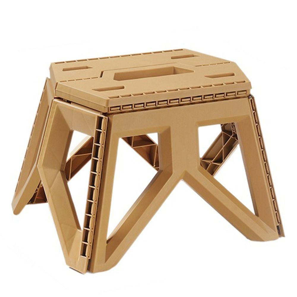 High Load-bearing Camping Chair Portable Fishing Chair Camping Accessories Folding Step Stool  Kids
