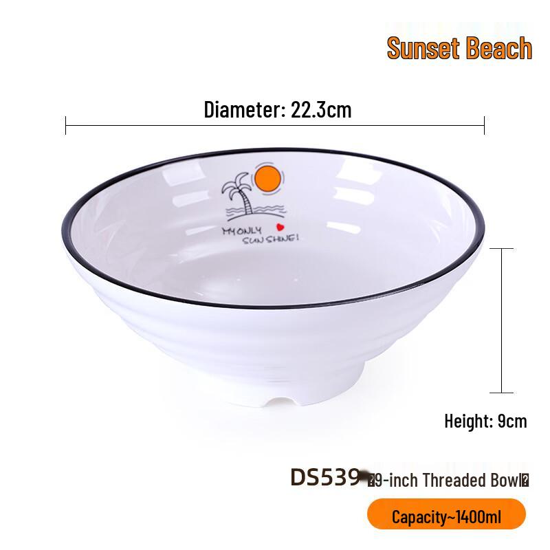Melamine Commercial Noodle Bowl