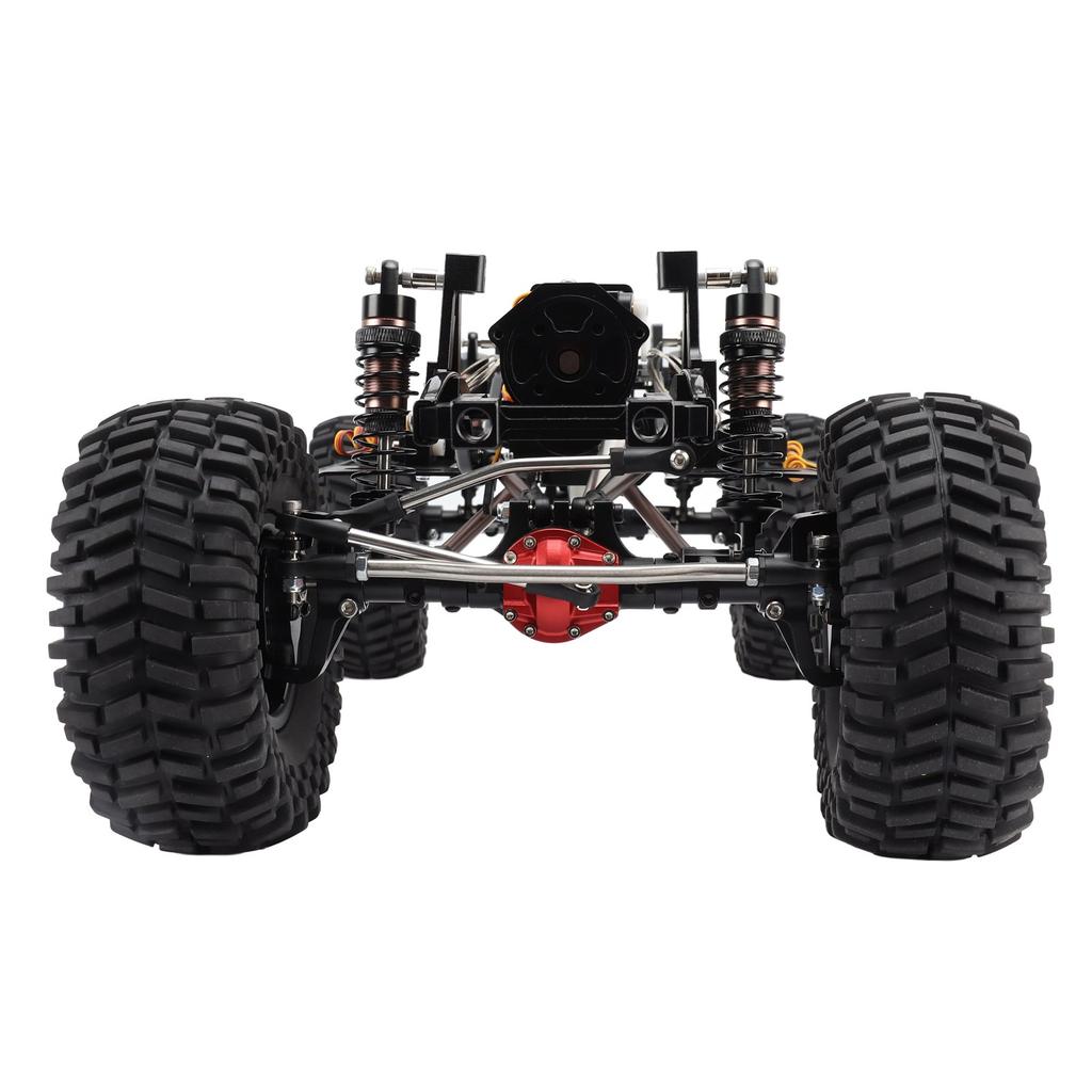 1/10 Scale RC Car Metal Frame 313mm Wheelbase High Low Double Speed Differential Lock Axle Frame for SCX10 1/10 Remote Control Car