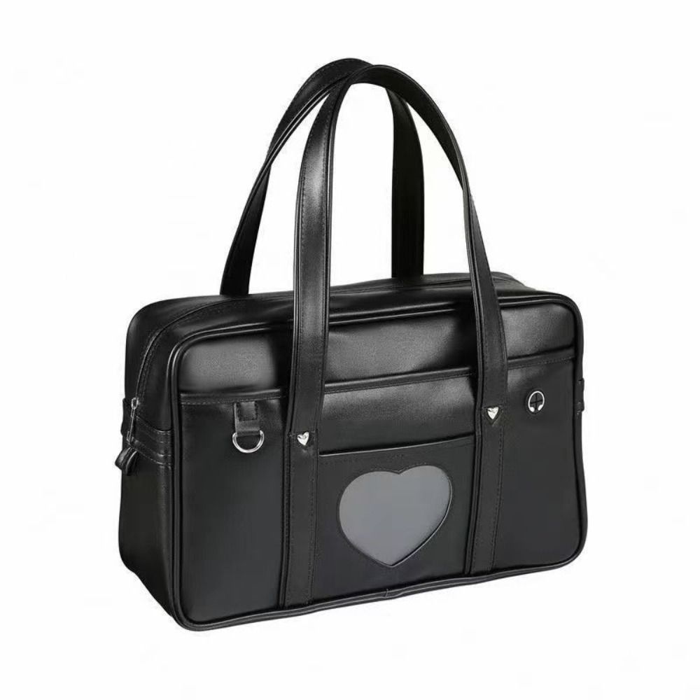Japanese Students Tote Bags Lolita Heart Junior High School Handbag Fashion JK Uniform Bag  Girls