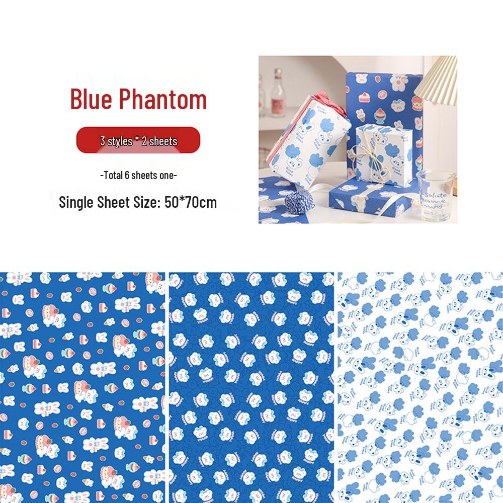 

Children s Large Cartoon Kraft Wrapping Paper for Gifts and Toys