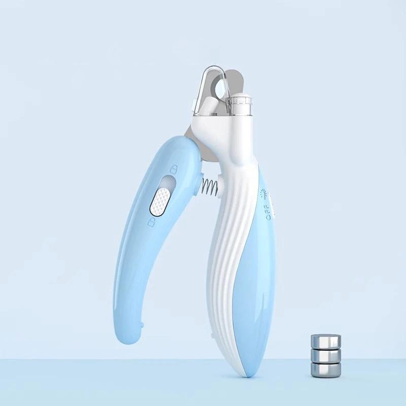 Pet Nail Clippers With Led Light Professional Pet Claw Grooming Scissors For Dogs Cats Small Animals Paw Nail Trimmer Pet Supply