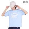 Champion Casual Short Sleeve Light Crew Graphic Women's T-Shirt, Blue, 100% Cotton, Neck, Print, CW-Z319