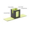 PU Leather Trading Card Deck Storage Box Gathering Card Toy Container Collectibles Game Card Collector Storage Case