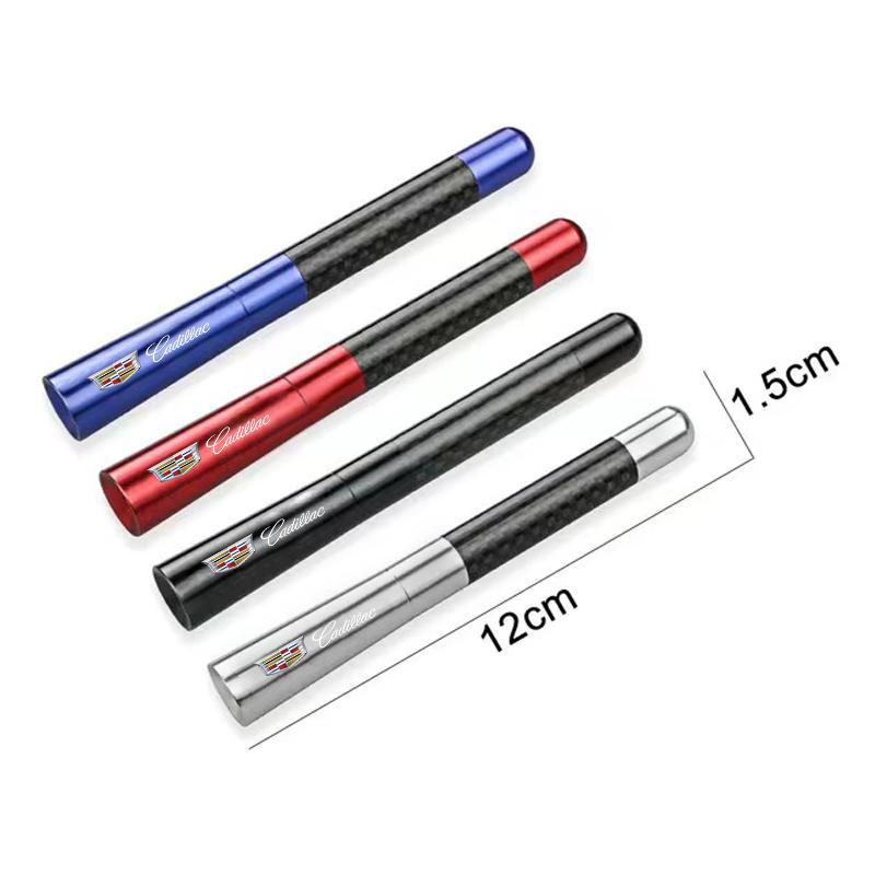 Car Roof Mast Whip Stereo Radio 12CM FM/AM Signal Aerial Amplified Antenna Mast Whip For Cadillac XT5 XTS CTS BLS SLS DTS SRX Escalade Tiburon Deville