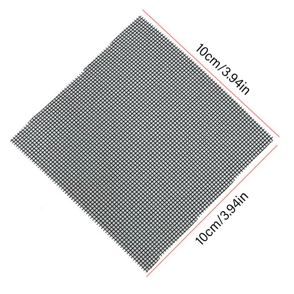 50/100pcs Flowerpots Hole Mesh Pad Mat Grid Square Drainage Hole Screen for Bonsai Pots Bottom Prevent Soil Loss Garden