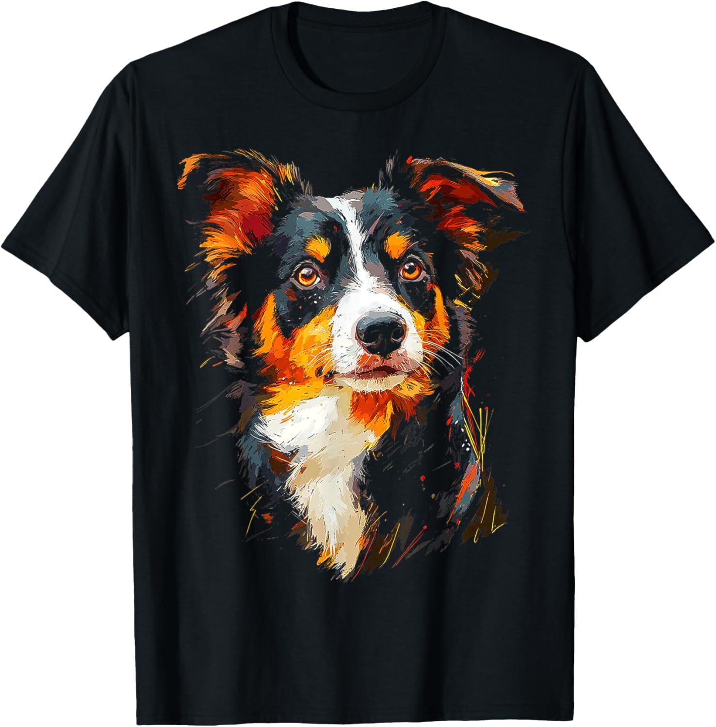 Australian Shepherd Dog Motif Pet Australian Shepherd T-Shirt Hoodie S