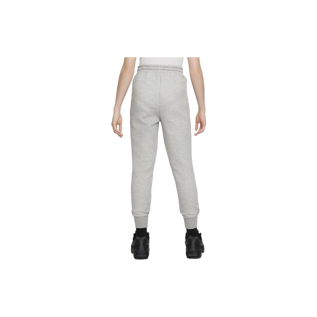 Nike Sportswear Tech Fleece Logo Print Jogger Knit Pants Kids bottoms Light-Grey FD2975-063