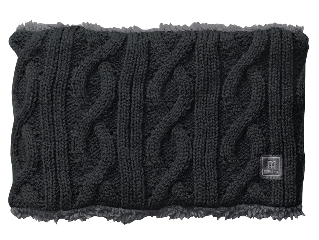 

Arisana Cable Knit Neck Size Charcoal Free Size Warmer, Snood, Scarf, Kids Boys, 05. Gray,