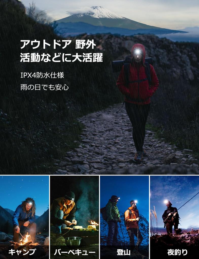 LED LED Set of Compatible with AAA Batteries Red Ideal for Night Battery Compact and Lightweight Headlamp for Outdoor and Power Outages