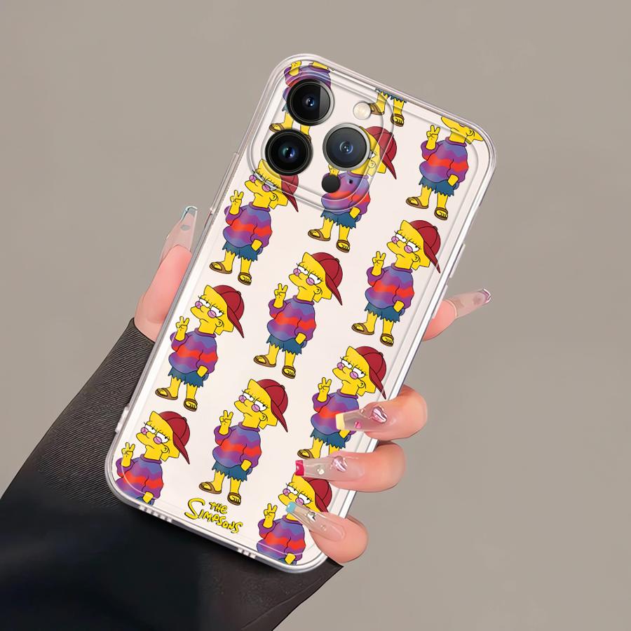 The S-simpsons Case for iPhone 17 Pro Max 11 15 XS Max Air 7 8 16 XR 13 Pro 14 Plus 12 Mini Soft Phone Cover