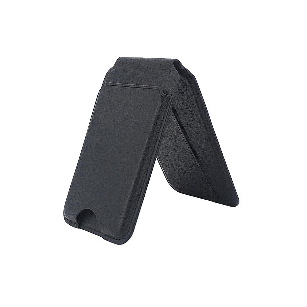 

iPhone 14 Magnetic Flip Card Holder with MagSafe and Stand чёрный/полночь