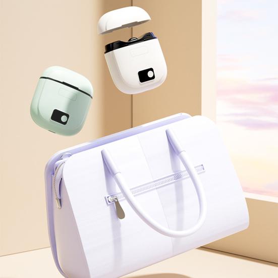 Multi-functional Electric Nail Clipper with LED Kids Adults Seniors Automatic Nail Trimmer Rechargeable Baby Manicure Grinding File Fingernail Cutter