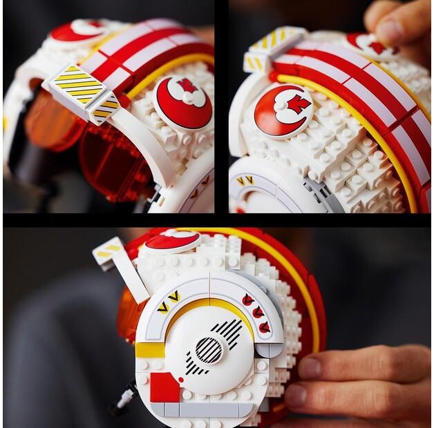 LEGO Star Wars 75327 Шлем Люка Скайуокера - Красная пятерка