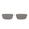 Fendi Design Logo Ochelari de Soare Formă Neregulară Bărbați ochelari de soare Aurii FE4172US