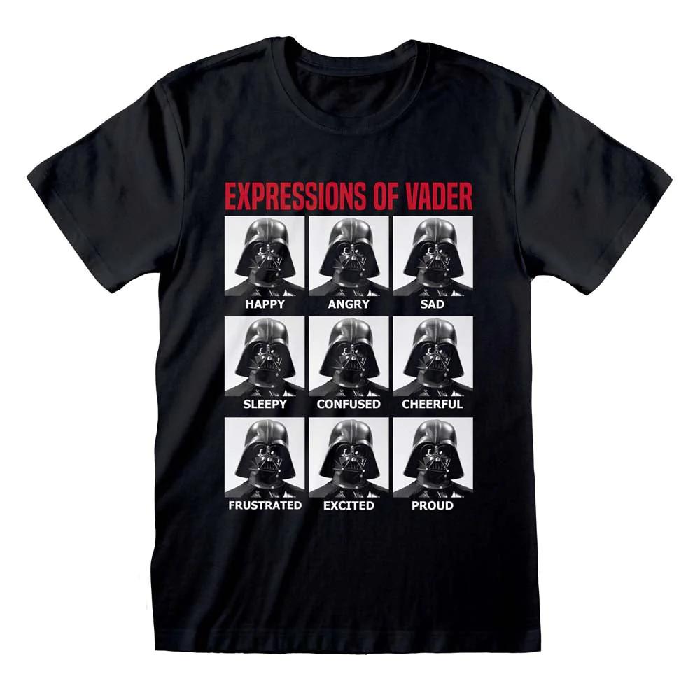 Star Wars Expressions Of Vader T-Shirt XXXXL