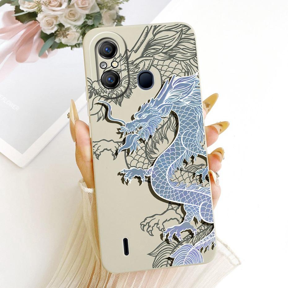 Cute Printed Phone Case For Itel A49 A58 Pro Soft Silicone Shockproof Cases For Itel A661L A49 A58 Covers Bumpers