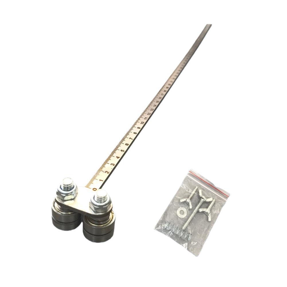 Upgrade Single/Double/Inline Bearing Circular Saw Guide Ruler Electric Saw Positioning Caliper Multi-Purpose Woodworking Tool
