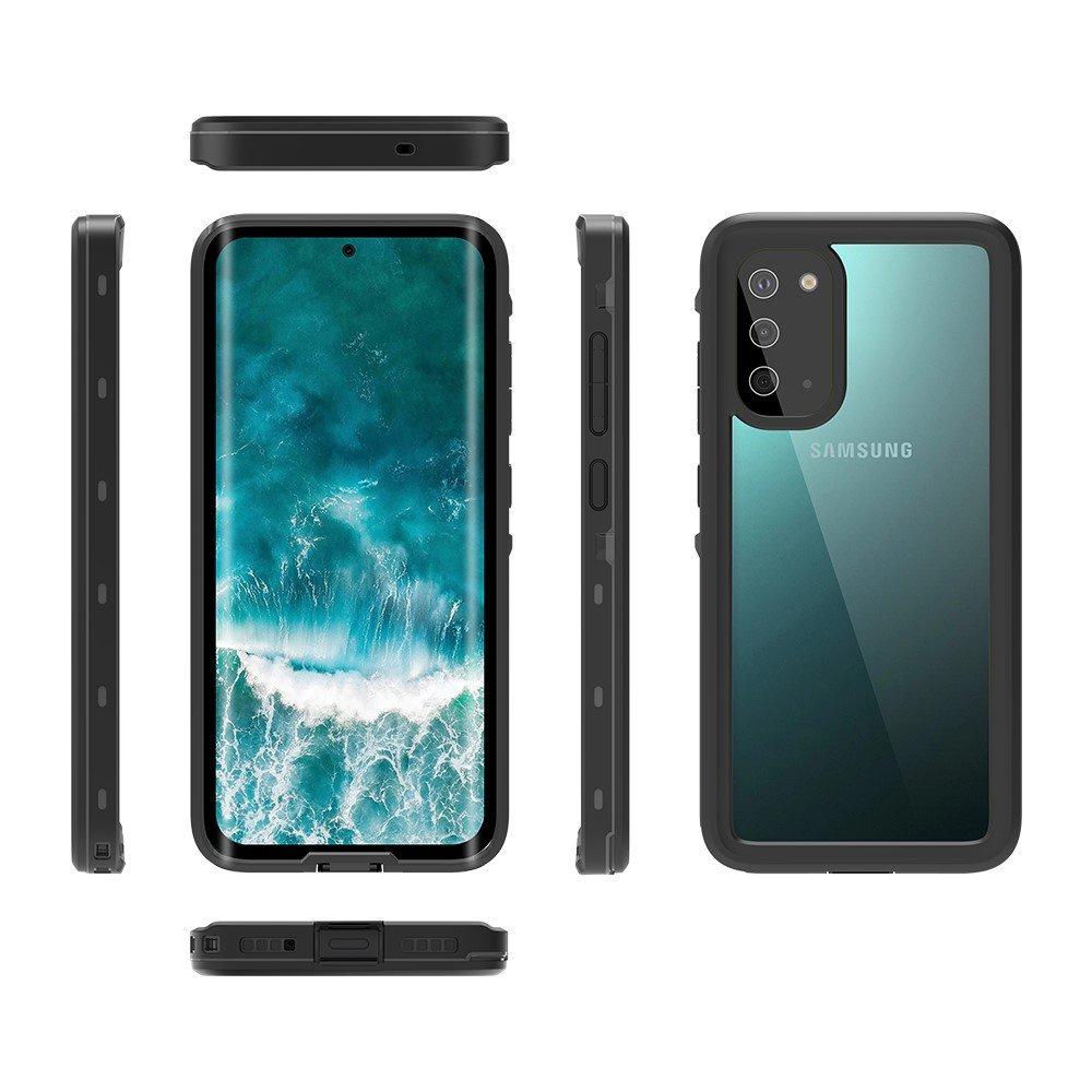 IP68 Waterproof Case for Samsung Galaxy S20, Redpepper, Black