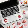 50PCS Cherry Downtown Stickers, Colorful Graffiti Decorative Stickers for Cups, Notebooks, Phones, and Luggage