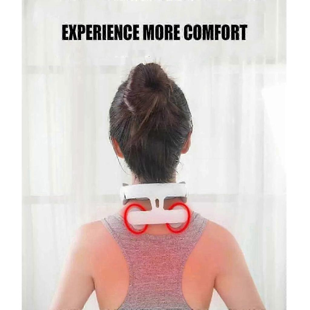 Neck Massager with Heat and Shiatsu Pulse, Neuro Pulse Portable for Men and Women