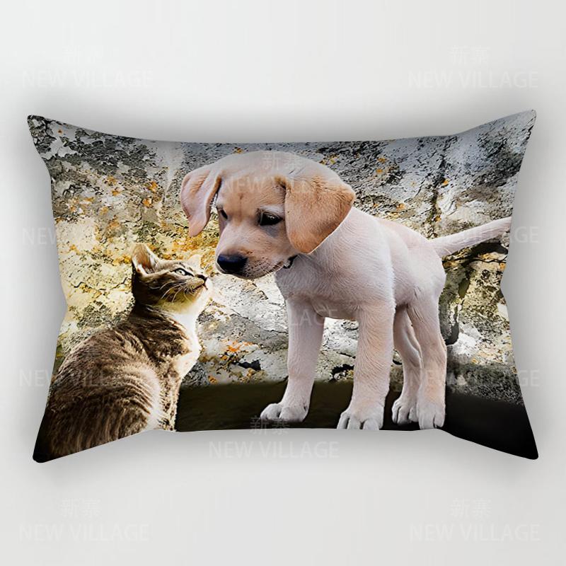 Home Autumn Decoration Oil Painting Style Pillow Cushion Cover Decorations Throw Pillow Cover 30*50 Pillowcase 30x50 40x60 50*70