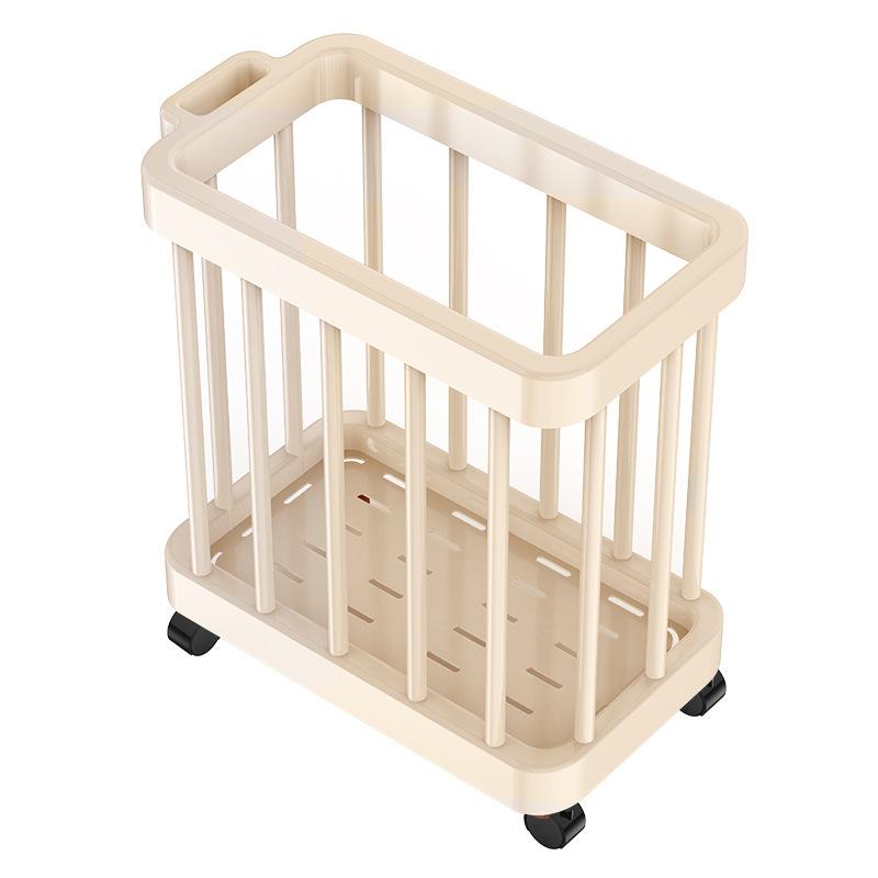 Bac de rangement flexible avec roues pour la maison, conçu pour durer, pour équipements de fitness