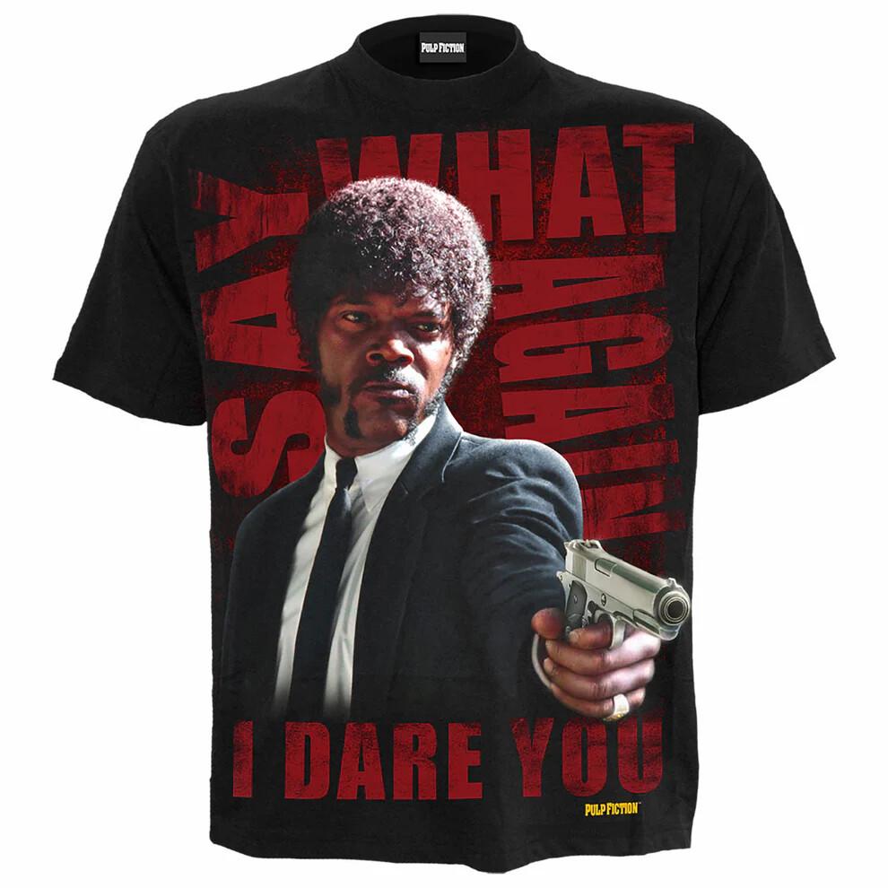 Spiral Direct Pulp Fiction Say What Again Tshirt Mlxl2xl Gothic New