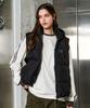 Jeep Iconic Microball Puffer Vest (Jq5Jpu692Bk)