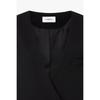 Studio Tomboy No Collar V Neck One Button Jacket  9106112102ar 