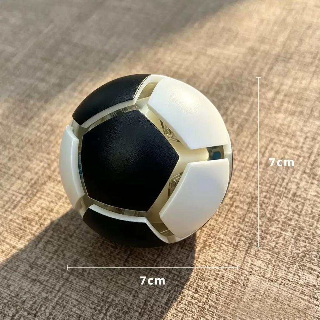 Soccer Ball Keychain Fidget Toy Portable Stress Relief Pendant Multi Team Souvenir Gift Box Decompression Toy For Football Fans
