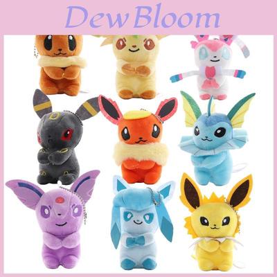 Plyšová klíčenka s postavičkou Pokémona, hračka, přívěsek pro děti, měkká a roztomilá