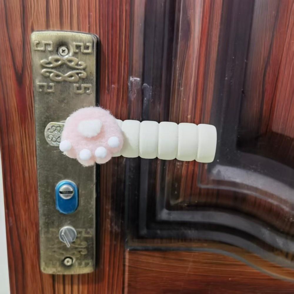 Anti-Collision Xmas Doorknob Cover Santa Claus Door Handle Protective Bathroom Door