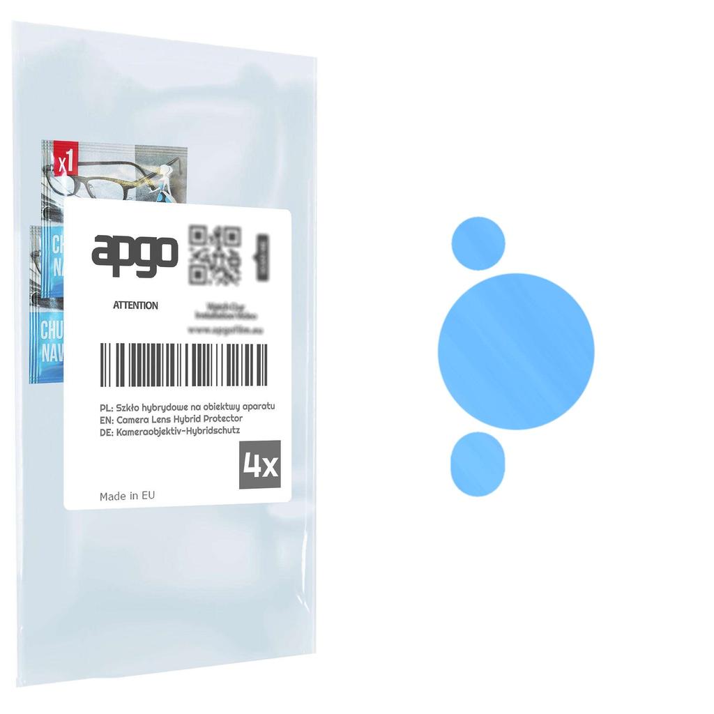 apgo 4x Lens Protector Ochranné hybridní sklo fotoaparátu pro Huawei P60 Pro, ochrana fotoaparátu, 9H ochrana objektivu fotoaparátu