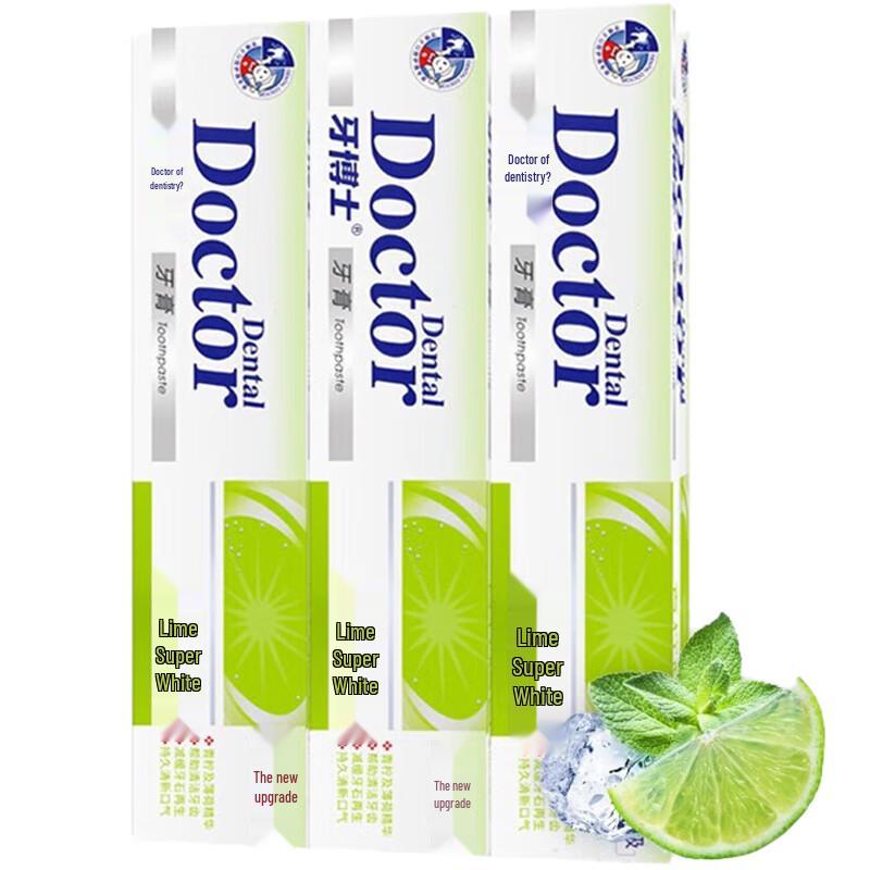 Dr. Ya Lime Whitening Toothpaste & Deep Clean Toothbrush Set