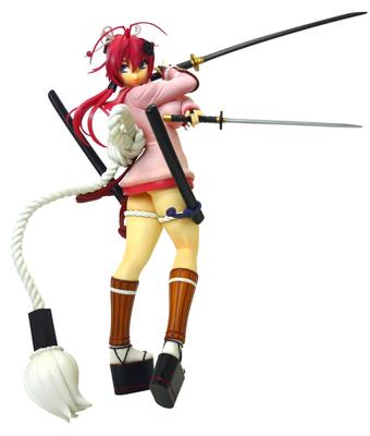 Hyakka Ryoran Samurai Girls Yagyu Jubei Painted Finished (PVC Product)